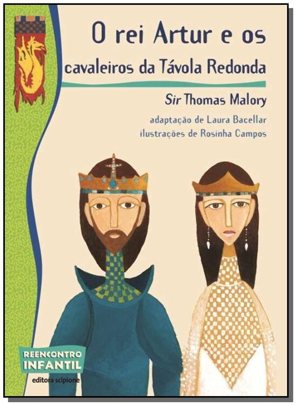 Capa do livro Rei Artur e os Cavaleiros da Távola-Redonda, o, de Sir Thomas Malory