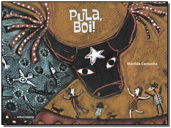 Capa do livro Pula, Boi!, de Marilda Castanha