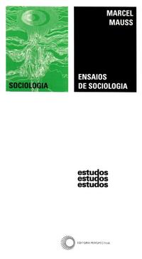 Capa do livro Ensaios de Sociologia, de Marcel Mauss