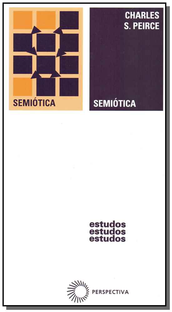 Capa do livro Semiótica, de Charles S. Pierce