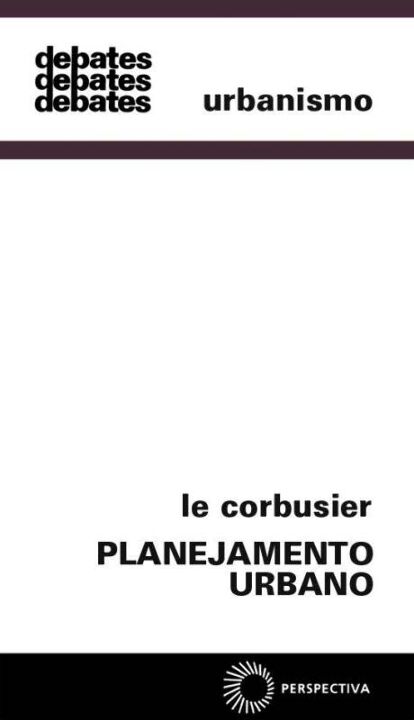Capa do livro Planejamento Urbano, de Le Corbusier