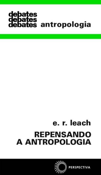 Capa do livro Repensando a Antropologia, de E. R. Leach