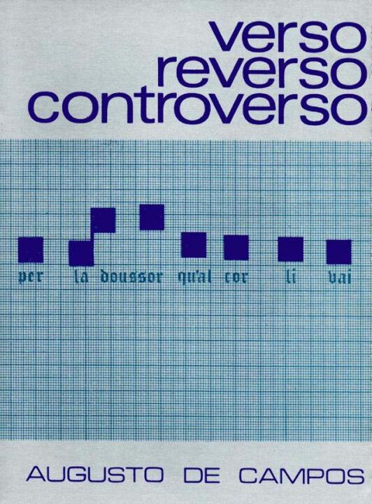 Capa do livro Verso, Reverso, Controverso, de Augusto de Campos