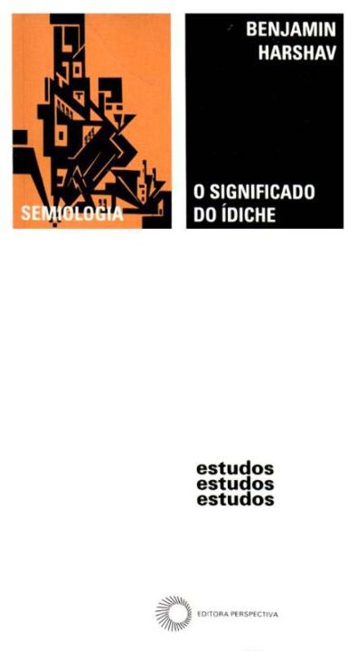 Capa do livro O Significado do Ídiche, de Benjamin Harshav