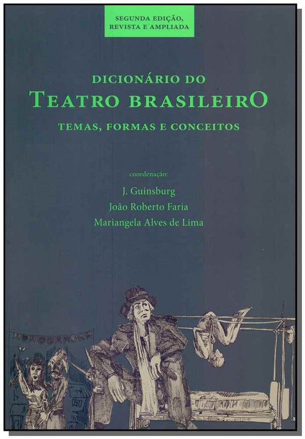 Capa do livro Dicionário do Teatro Brasileiro, de Guinsburg; Faria; Lima (org.)