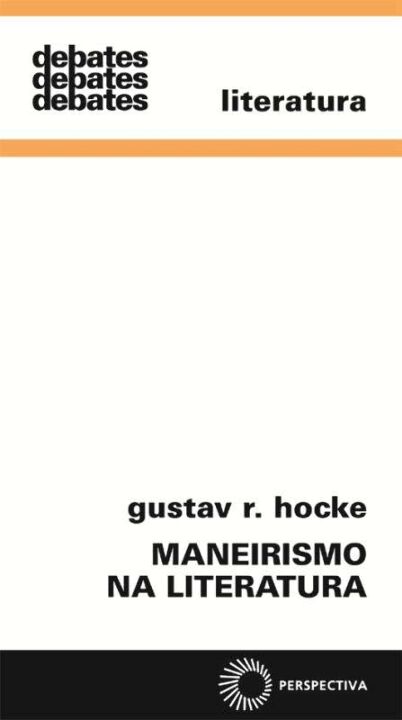 Capa do livro Maneirismo na Literatura, de Gustav R. Hocke