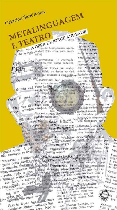 Capa do livro Metalinguagem e Teatro, de Catarina Sant Anna