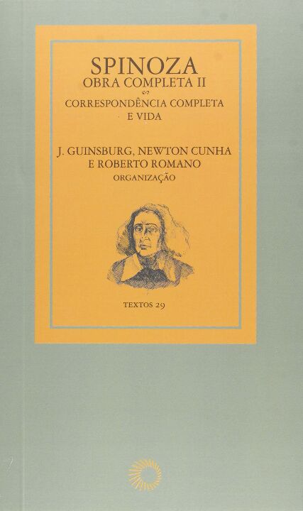 Capa do livro Spinoza - Obra Completa II, de J. Guinsburg