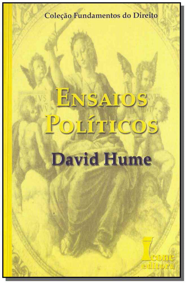 Capa do livro Ensaios Políticos, de David Hume