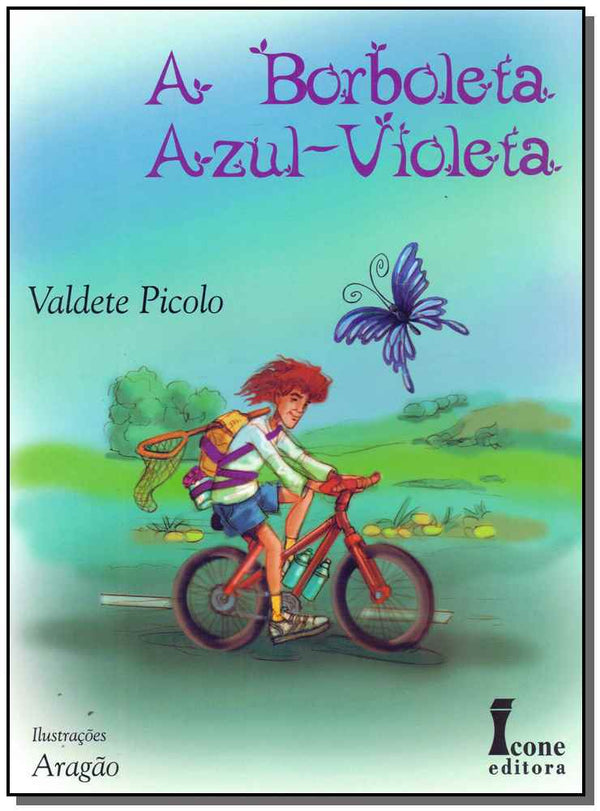 Capa do livro Borboleta Azul - Violeta, a, de Valdete Picolo