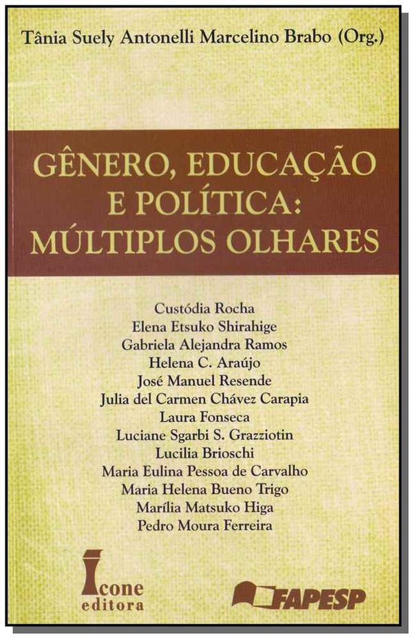 Capa do livro Gênero, Educação e Política, de Rocha; Shiranhige; Ramos; Araujo