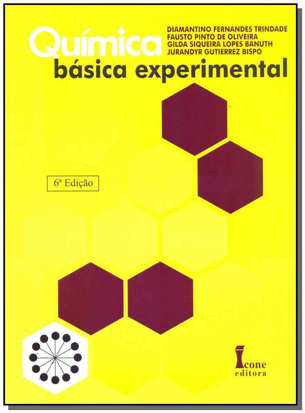 Capa do livro Química Básica Experimental, de Trindade; Oliveira; Banuth; Bispo