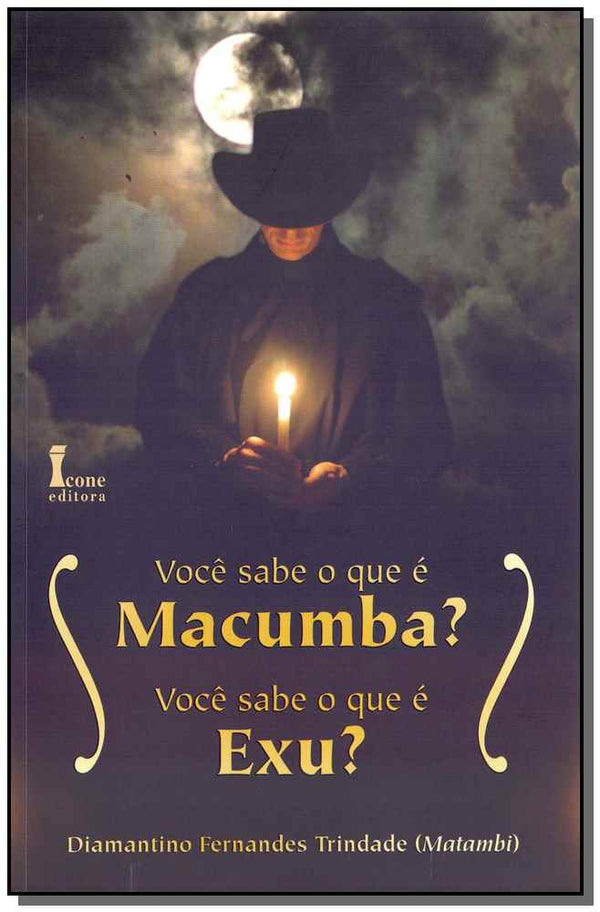 Capa do livro Você Sabe o que É Macumba?, de Diamantino Fernandes Trindade