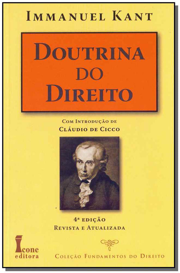 Capa do livro Doutrina do Direito - 04ed/13, de Immanuel Kant