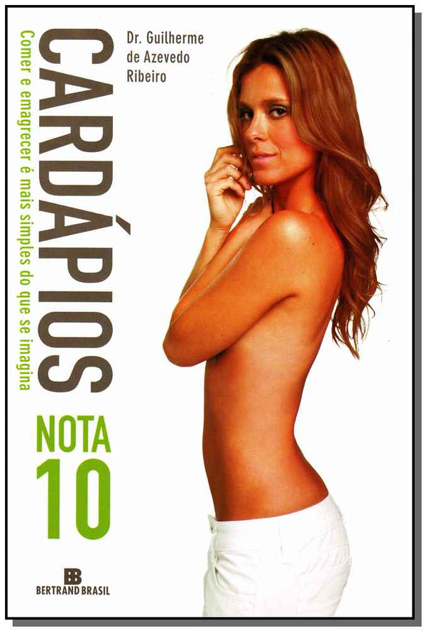 Capa do livro Cardápios Nota 10, de Guilherme de Azevedo Ribeiro