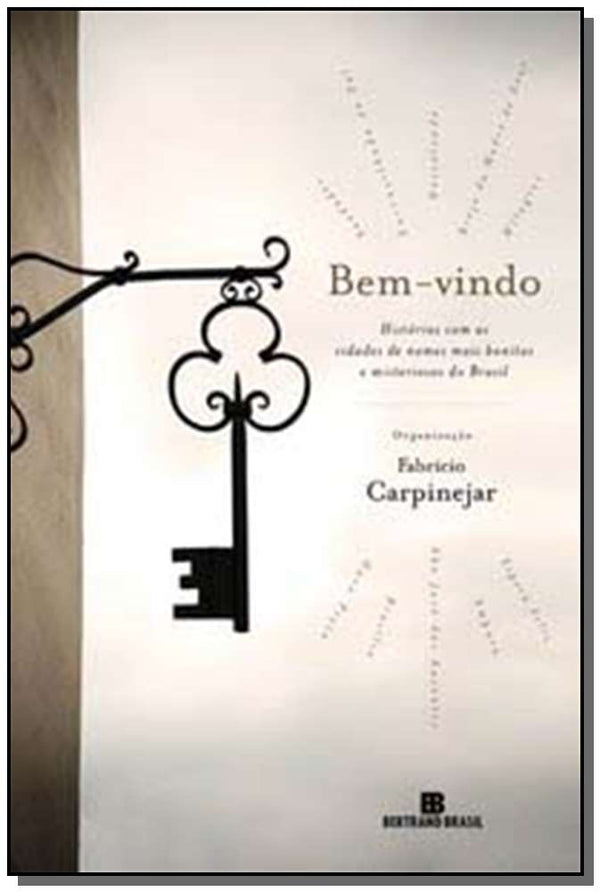 Capa do livro Bem-Vindo, de Fabricio Carpinejar (org.)