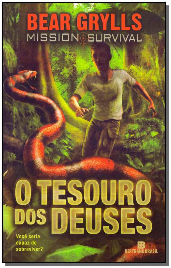 Capa do livro Tesouro dos Deuses, o, de Bear Grylls