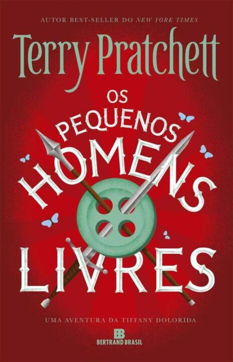 Capa do livro Pequenos Homens Livres (Vol. 1 Tiffany Dolorida),, de Terry Pratchett