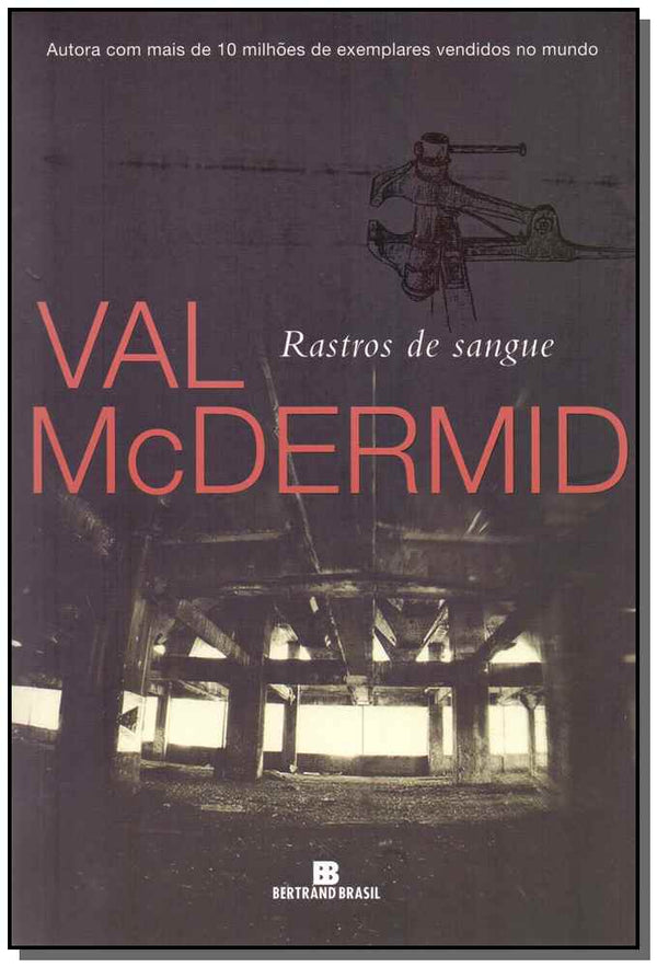 Capa do livro Rastros de Sangue, de Val Mcdermid