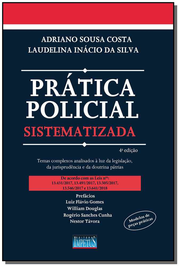 Capa do livro Prática Policial Sistematizada, de Laudelina Inacio da Silva