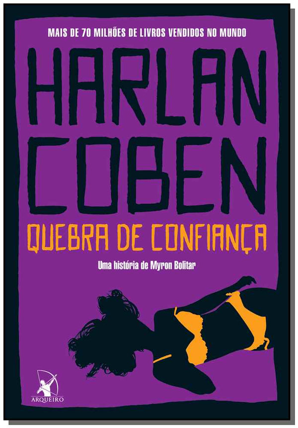 Capa do livro Quebra de Confiança, de Harlan Coben