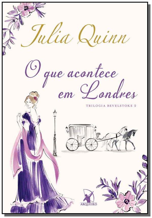 Capa do livro O que Acontece em Londres, de Julia Quinn