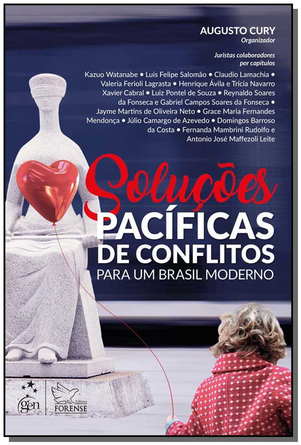 Capa do livro Soluções Pacíficas de Conflitos - 01ed/19, de Augusto Cury