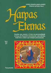 Capa do livro Harpas Eternas Vol. IV, de Josefa R. L. Alvarez