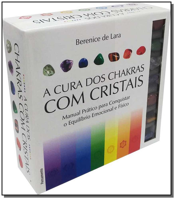 Capa do livro Cura dos Chakras com Cristais, a, de Berenice de Lara