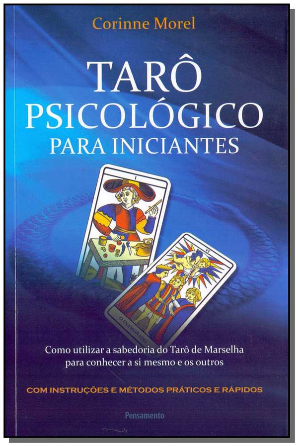 Capa do livro Tarô Psicológico para Iniciantes, de Corinne Morel