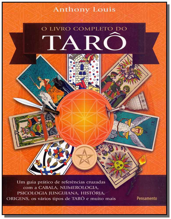 Capa do livro O Livro Completo do Tarô, de Louis Anthony