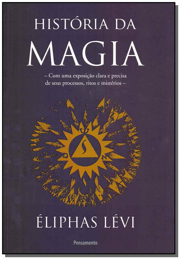 Capa do livro História da Magia, de Eliphas Levi
