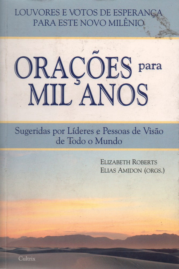Capa do livro Orações para Mil Anos, de Elizabeth Roberts