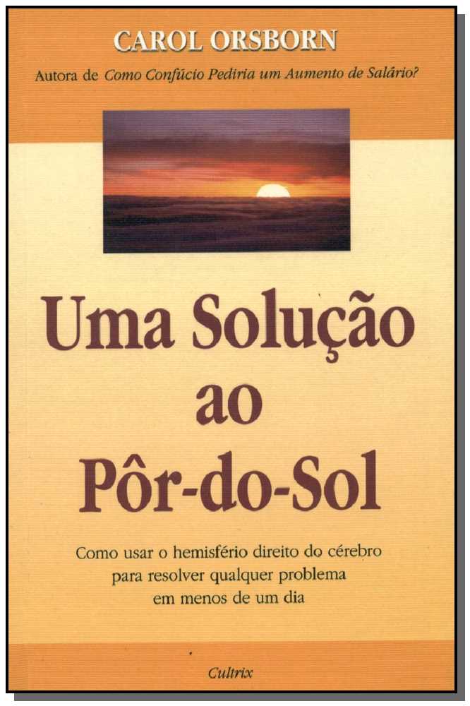 Uma Solução ao por-Do-Sol