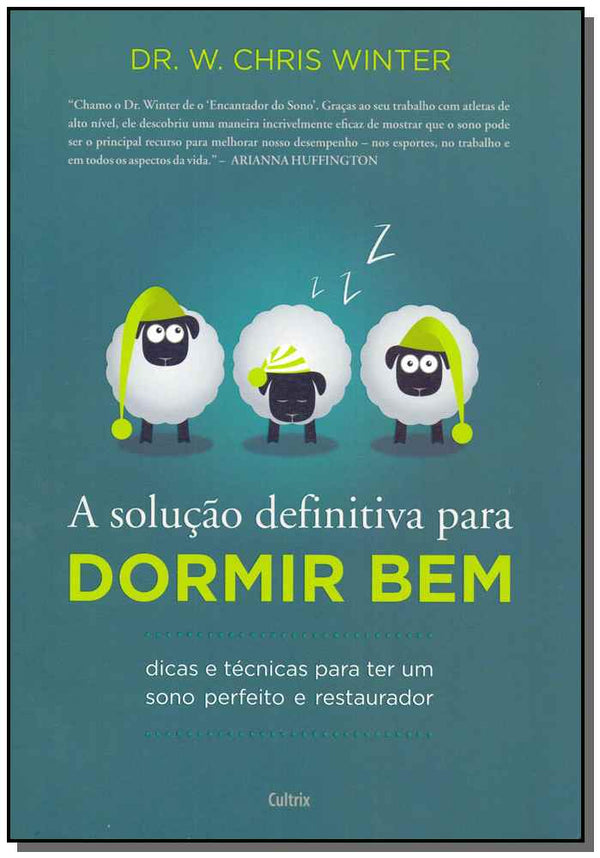 Capa do livro A Solução Definitiva para Dormir Bem, de William Christhoper Winter