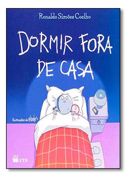 Capa do livro Dormir Fora de Casa, de Ronaldo Simoes Coelho