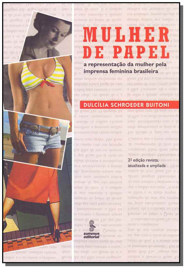 Capa do livro A Mulher de Papel - 02ed/09, de Dulcilia Buitoni