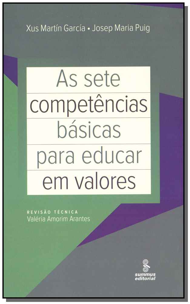 As Sete Competências Básicas para Educar em Valores
