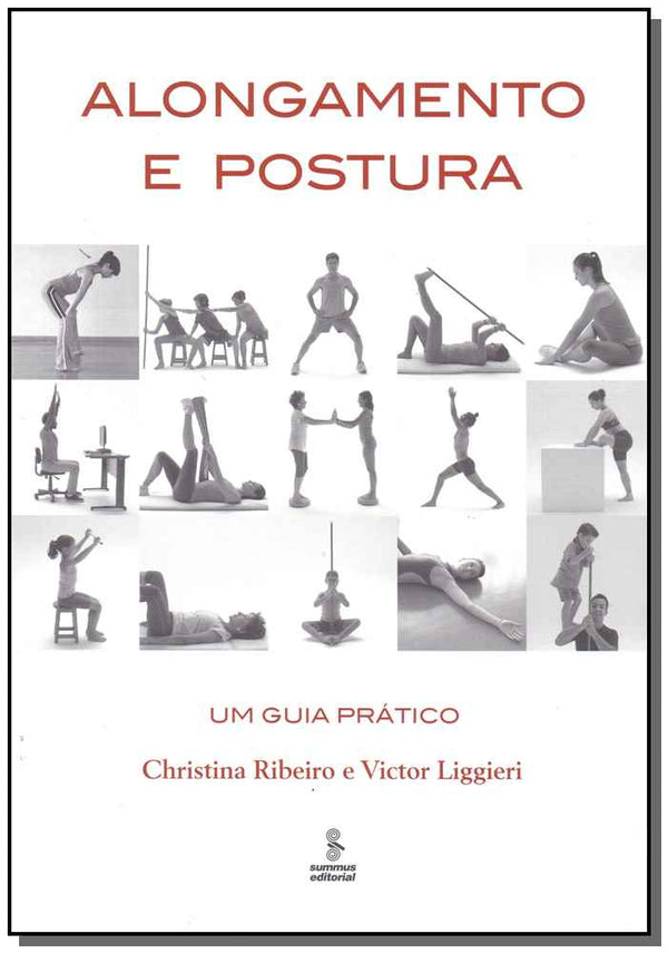 Capa do livro Alongamento e Postura, de Christina Ribeiro