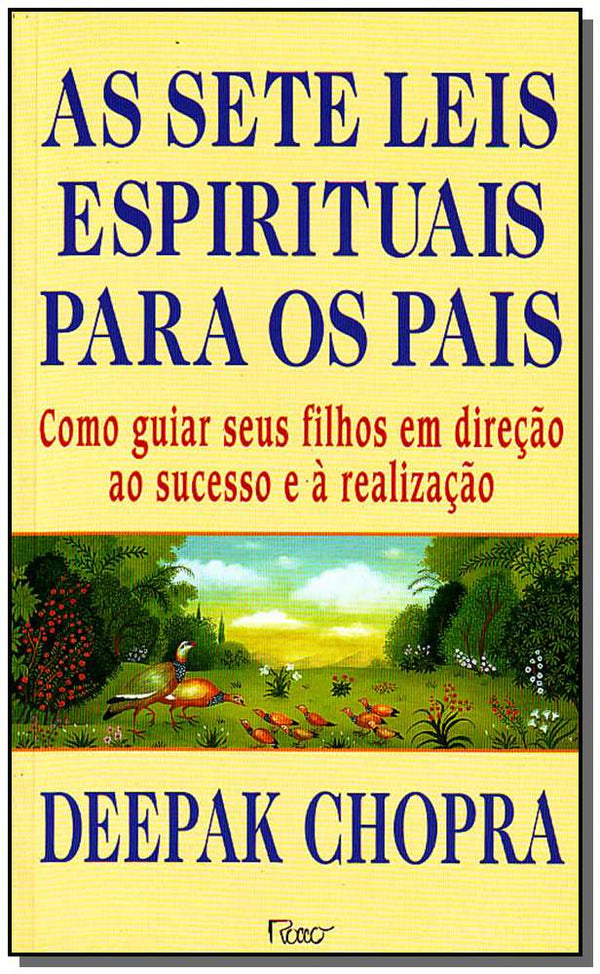 Capa do livro Sete Leis Espirituais para os Pais, as, de Deepak Chopra