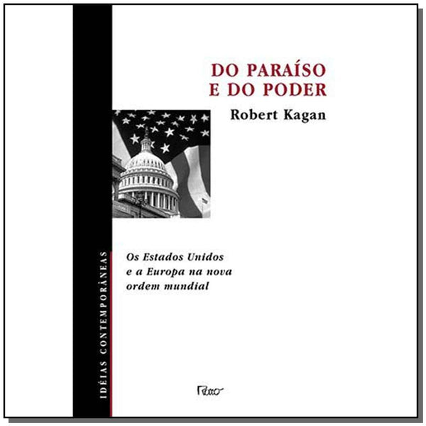 Capa do livro Do Paraiso e do Poder, de Robert Kagan