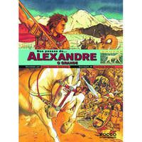 Capa do livro Nos Passos... de Alexandre, o Grande, de Marie-Therese Davidson