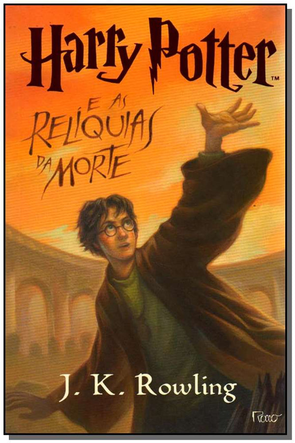 Capa do livro Harry Potter e as Relíquias da Morte, de J. K. Rowling