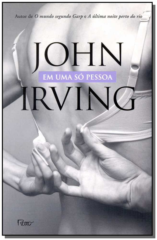 Capa do livro Em uma Só Pessoa, de John Irving