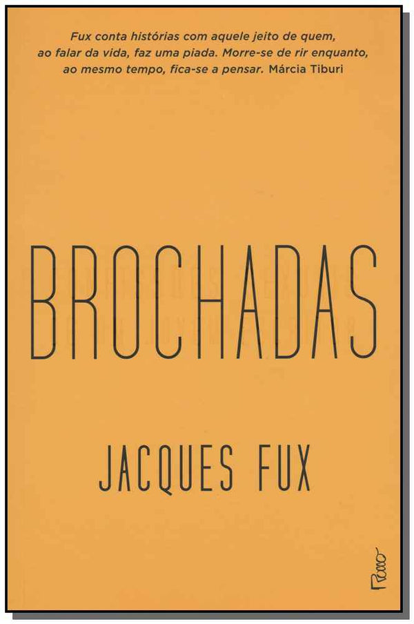 Capa do livro Brochadas, de Jacques Fux