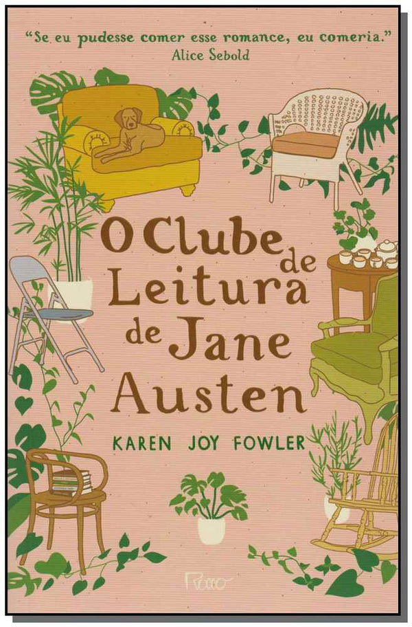 Capa do livro Clube de Leitura de Jane Austen, o, de Karen Joy Fowler