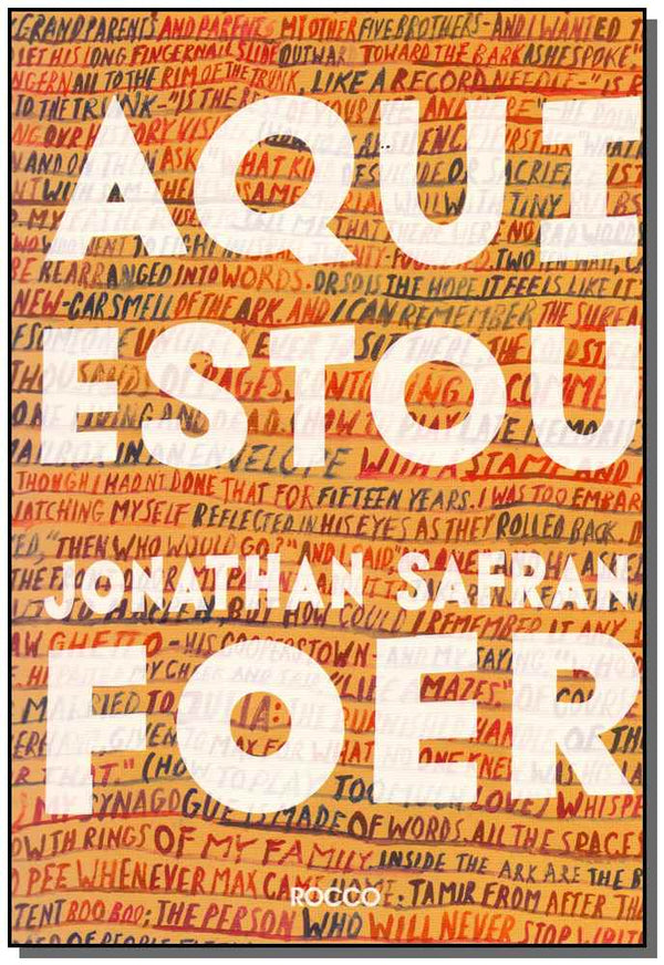 Capa do livro Aqui Estou, de Jonathan Safran Foer