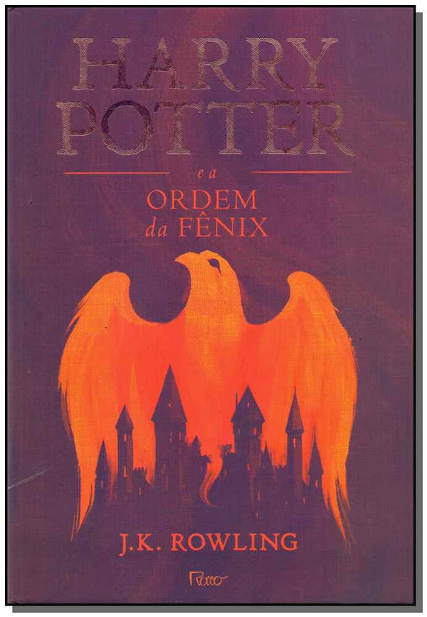 Capa do livro Harry Potter e a Ordem da Fenix - Capa Dura, de J. K. Rowling
