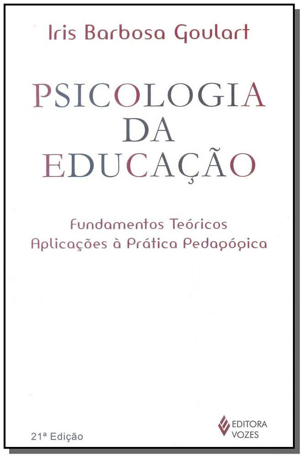Capa do livro Psicologia da Educação, de Iris Barbosa Goulart