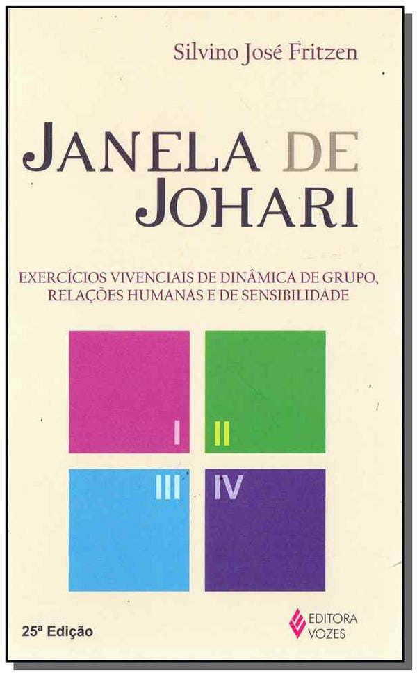Capa do livro Janela de Johari, de Silvino Jose Fritzen